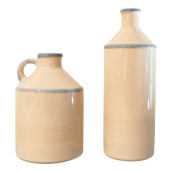 Jugs by Franco Bucci for Pesaro Workshop, Italy, 1970s, Set of 2 For Sale