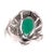 Natural Emerald Diamond Ring 14k Gold 6.1 TCW Certified For Sale - Image 9 of 12