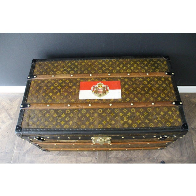 Monogrammed Trunk by Louis Vuitton For Sale - Image 11 of 18