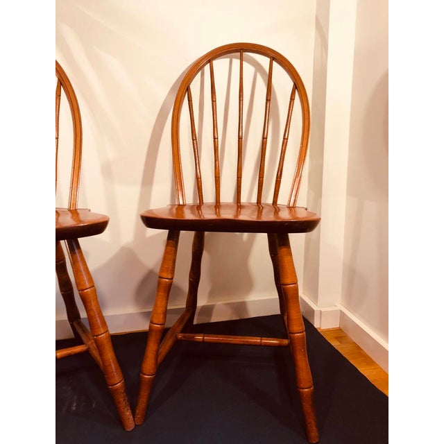 1940s Vintage Nichols and Stone Windsor Side Chairs A Pair Chairish