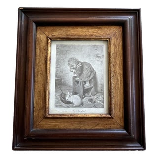 Hermann Kaulbach, Ein Störenfried, Late 19th Century, Screenprint, Framed For Sale