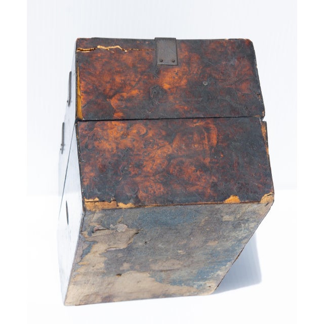 Early 18th Century Burlwood Box For Sale - Image 4 of 7