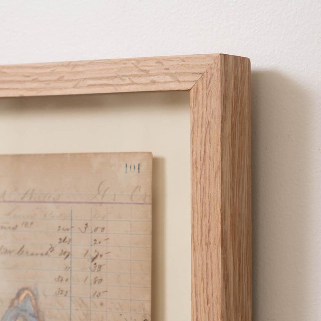 Wood Floral Study IV by Afsoon Thayer For Sale - Image 7 of 10