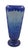1920s Charder Art Deco Camafeo Vase by Le Verre Français in Vidrio Azul - 32 Cm For Sale - Image 12 of 16