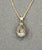 Metal 1.51 Ct Gia Certified Natural Pear-Cut Diamond in Collet Pendant Setting For Sale - Image 7 of 10