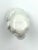 White Vintage Mini Staffie Petite Blanc De Chine Ceramic Staffordshire Style Dog Figurine For Sale - Image 8 of 9
