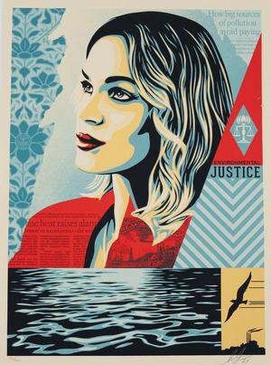 Shepard Fairey, Environment Justice, Lithograph