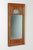 Biedermeier wall mirror with gilded cherubs against a blue background southern germany cherry wood, plaster c. 1830...