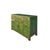 2000 - 2009 Oriental Distressed Lime Green Floral Carving Credenza Storage Cabinet For Sale - Image 5 of 5