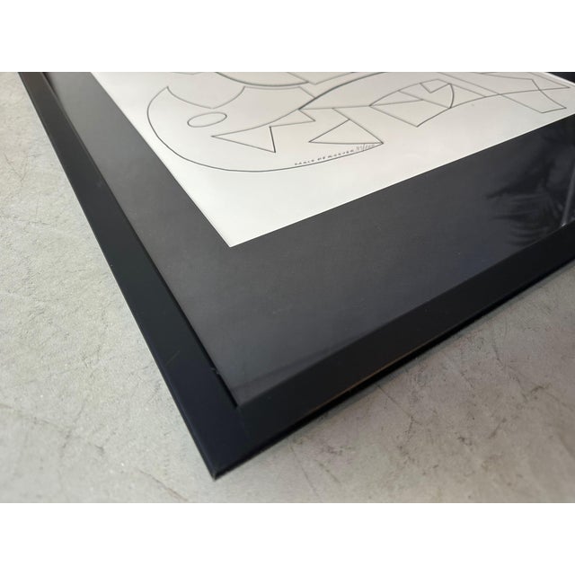 1960s Carlo De Roover, Untitled, 1960s, Signed Screen Print For Sale - Image 5 of 12