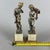 Venus Sculptures in Silver-Plated Brass with Onyx Marble Bases, 1960s, Set of 2 For Sale - Image 9 of 11