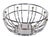 Metal Hollywood Regency Space Age Chrome and Brass Fruit Bowl C. 1960/70's For Sale - Image 7 of 7