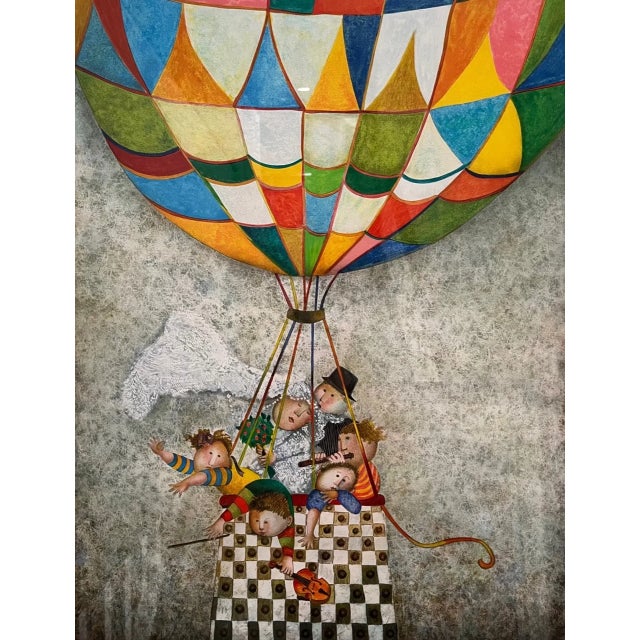 Artist: Boulanger Graciela Rodo Country: Bolivia Title:? Voyage de Noces Medium: Original Lithograph Marks: Pencil Signed...