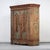 Large Rustic Farmhouse Folk Art Painted Bridal Cabinet dated 1806 For Sale - Image 6 of 18