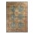 Rug & Kilim’s Distressed Christo Rug in Gold and Blue, 8x10 For Sale