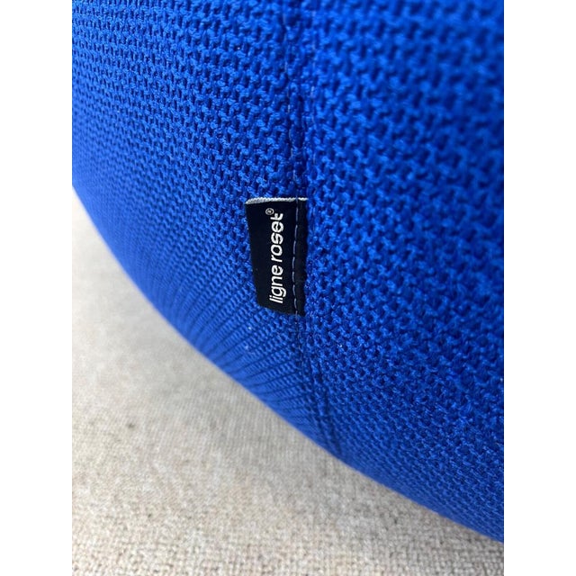 Blue Ottoman Two Seater Sofa Settee by Ligne Roset For Sale - Image 16 of 17