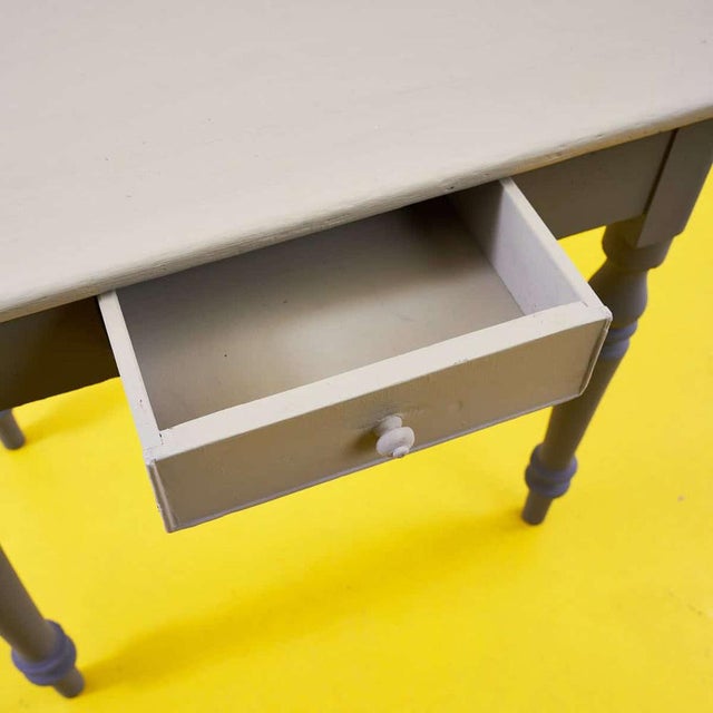 Vintage Coffee Table with Drawer For Sale - Image 3 of 9