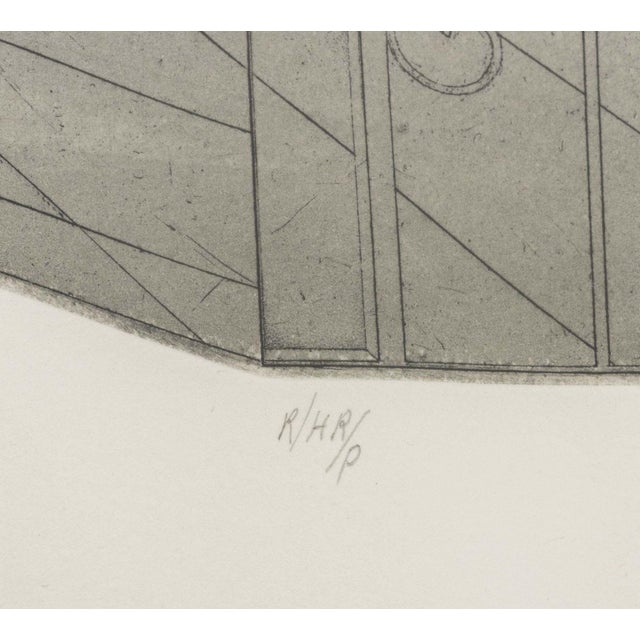 Gray Peter Milton "Passage Iv" Etching, 1975 For Sale - Image 8 of 9