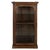 Brown Wooden Wall Display Case with Shelves For Sale - Image 8 of 8