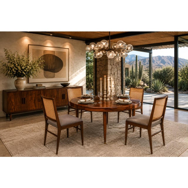 Extendable Rosewood Dining Table by Jorge Jabour, Brazilian Modern, 1950s For Sale - Image 10 of 18