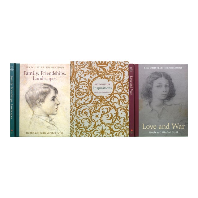 "Rex Whistler: Inspirations" 2015 Cecil, Hugh and Mirabel [Editors]- Set of 2 For Sale