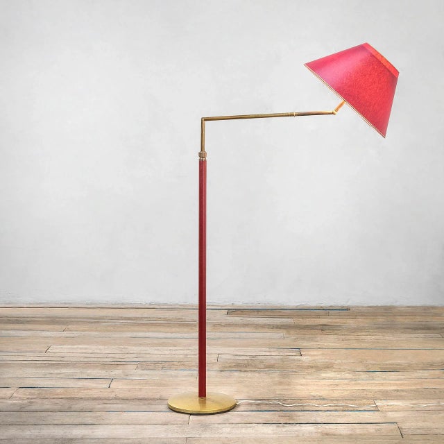 1950s Tris Floor Lamp by Angelo Lelii for Arredoluce, 1950s For Sale - Image 5 of 10