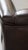 English-Style Wing Chair in Cowhide Leather For Sale - Image 13 of 14