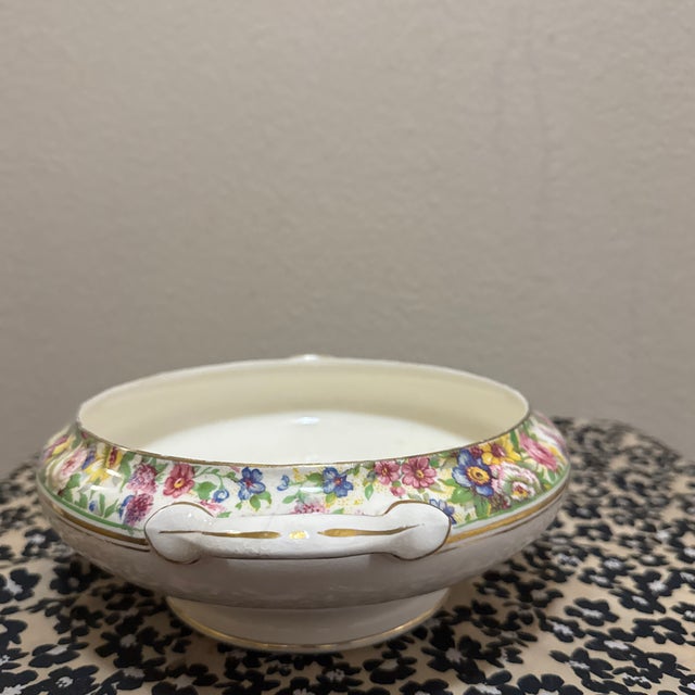 1960s Vintage Royal Winton "Summertime" Chintz Dish For Sale - Image 5 of 6