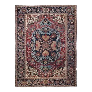Antique Serapi Rug 9'7'' X 12'7''