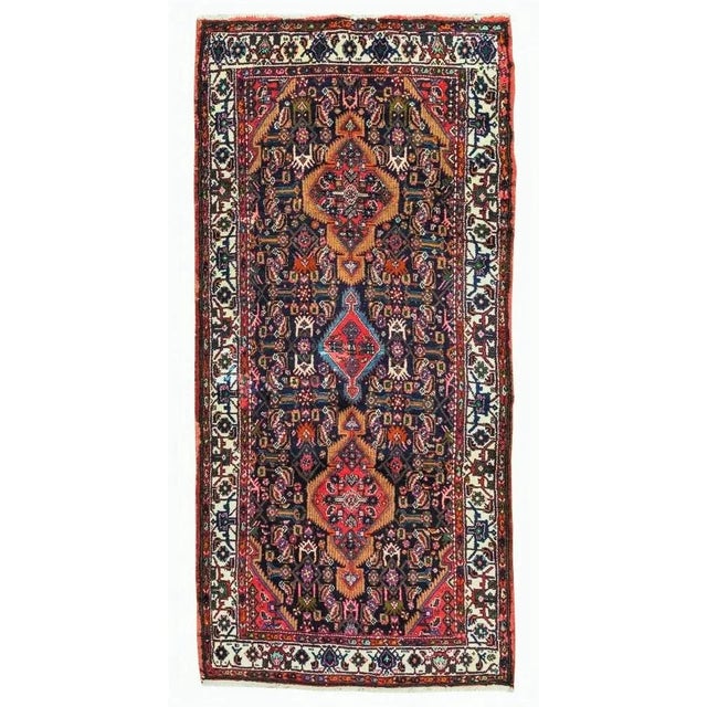 Mid 20th Century Hand Knotted Persian Rug For Sale - Image 11 of 11