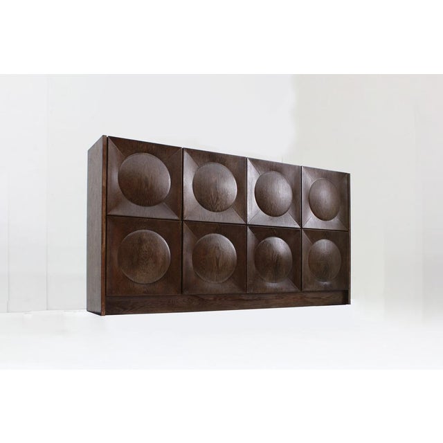 Vintage Brutalist Sideboard, 1970s For Sale - Image 10 of 10