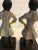 Metal Pair of 1960s Yellow Vest / Gray Jacket "Butler" Monkey Candle Holders For Sale - Image 7 of 12
