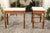 Wood Pair of French 1870s Neoclassical Style Wooden Console Tables with Marble Tops For Sale - Image 7 of 12