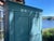 Blue Antique Wardrobe in Oak, 1890s For Sale - Image 8 of 18