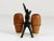 Black Donkey Salt and Pepper Shakers with Holder by Walter Bosse for Hertha Baller, Austria, 1950s, Set of 3 For Sale - Image 8 of 9