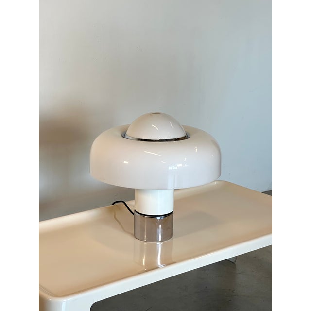 Mid-Century Modern Brumbury Table Lamp by Luigi Massoni for Guzzini, 1970s For Sale - Image 3 of 18