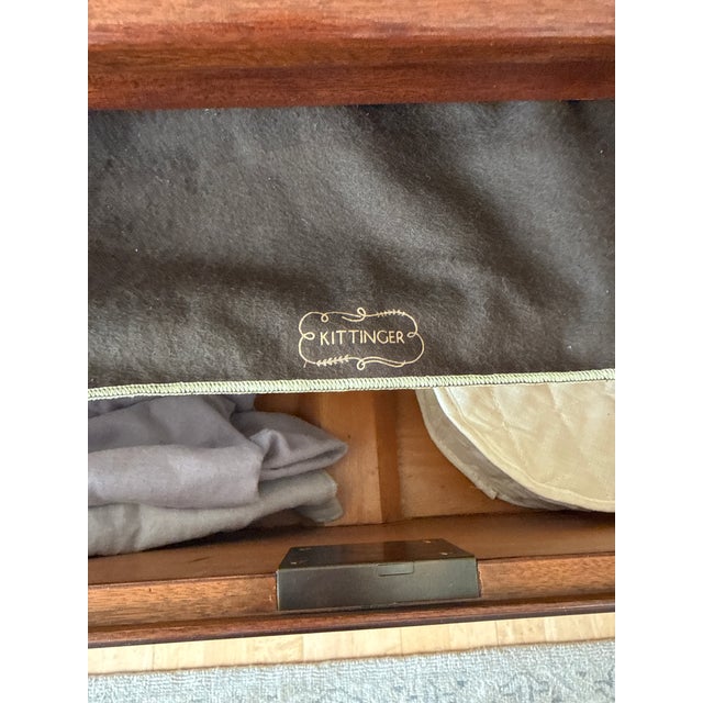Beautiful Kittinger sideboard with custom glass top. Like new, purchased new in 2016 directly from local manufacturer in...