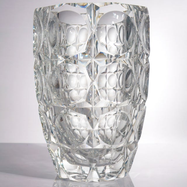 Made in France. Signature engraving places production between 1930–1950. Signed “St. Louis” in cursive script. As a...