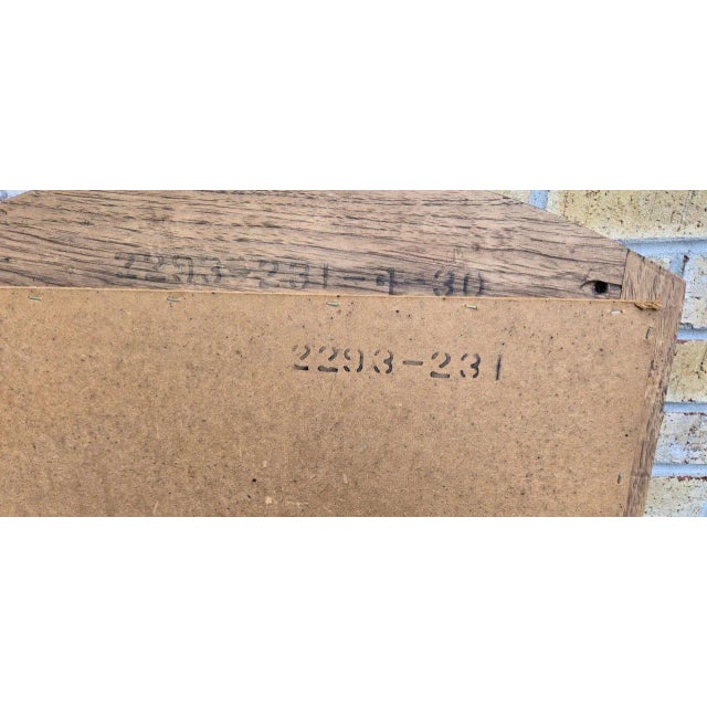 Set of Two 1970s Solid Wood Mirrors For Sale - Image 12 of 12