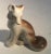 Vintage Russian Porcelain Figurine of a Fox For Sale - Image 12 of 12