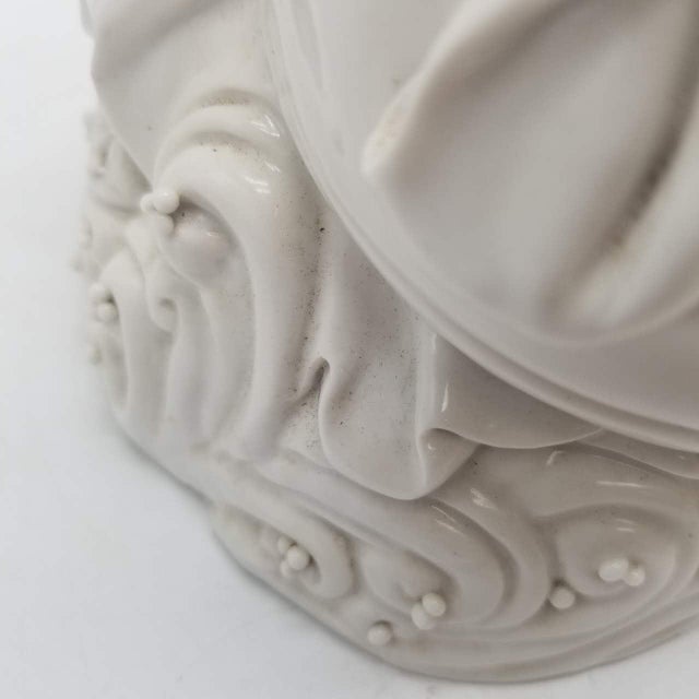 Late 20th Century Antique-Style Japanese Porcelain Hotei Buddha Figure For Sale - Image 5 of 16
