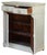 Wood Antique American White Hutch For Sale - Image 7 of 8