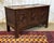 19th century English oak chest - L=1.26m, D=54cm, H=74cm.