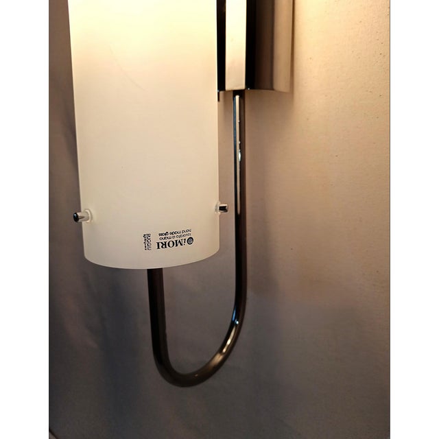 A superb and most stylish pair of sconces created in the early 1990's, by high end exclusive lighting outfit ruggiu-italy,...