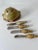 Early 20th Century French Cheese Spreader in the Shape of a Shell with Four Knives For Sale - Image 5 of 7