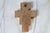 Gold Vintage Italian Giltwood Cross Wall Hanging For Sale - Image 8 of 8