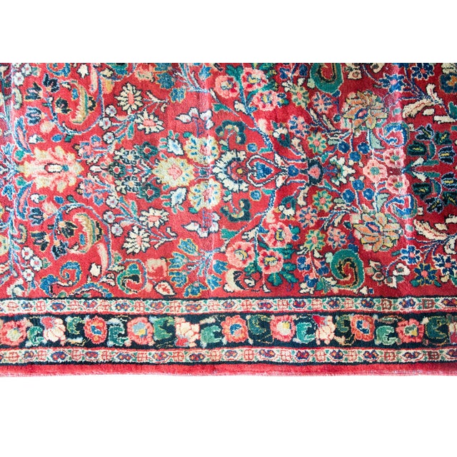 Early 20th Century Persian Sarouk Runner For Sale - Image 4 of 15