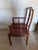 1950s 1950s Chinese Ming Style Rosewood Hand-Carved Dining Table With 6 Chairs - Set of 7 For Sale - Image 5 of 10