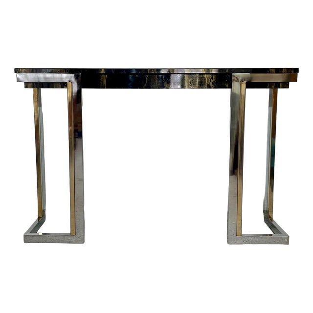 Console Table by Guy Lefèvre, 1970s For Sale