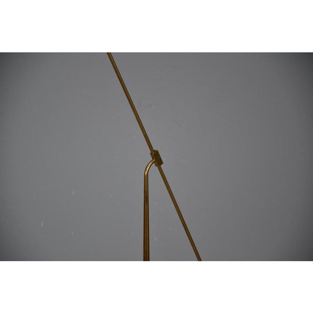Stilnovo Vintage Brass Floor Lamp from Stilnovo, Italy, 1950 For Sale - Image 4 of 12